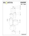 OASIS * LAMPARA LED 80W ORO - 6L - DIMABLE TRIAC